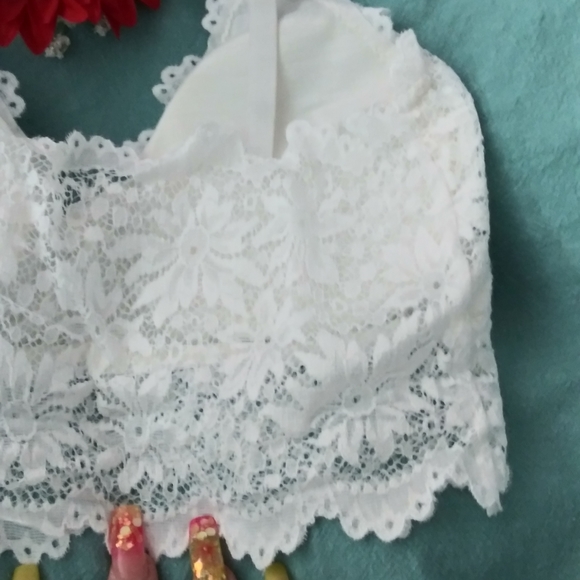 Lace Bralette white - Picture 7 of 11